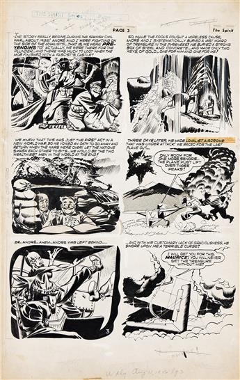 WILL EISNER (1917-2005) "The story really begins during the Spanish Civil War."